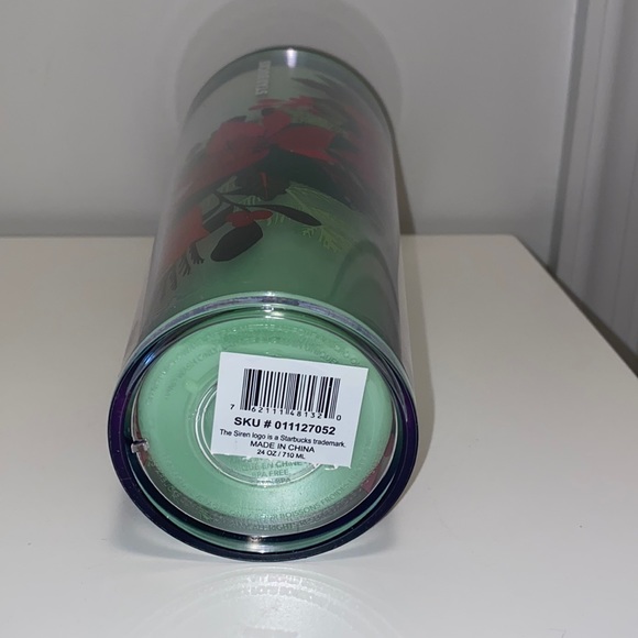 ❤️💚Starbucks Holiday 2021 Color Change Poinsettia Cup❤️💚 - Picture 3 of 4